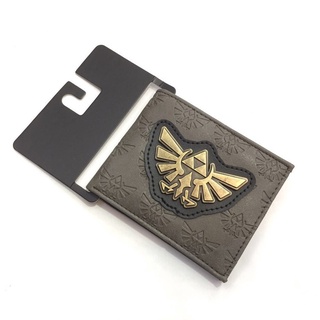 Birthday Gift Wallet The Legend Of Zelda Metal Label Wallet Short