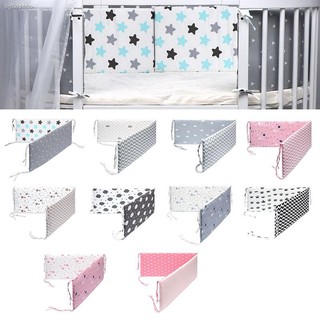 ☑Printing Baby Bed Bumper Cotton Safety Crib Supplies VI0140