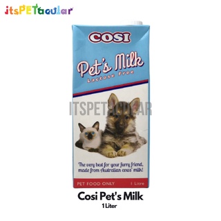 COSI Pet's Milk Lactose Free 1L (Milk for Dogs and Cats) Made in Australia (1)