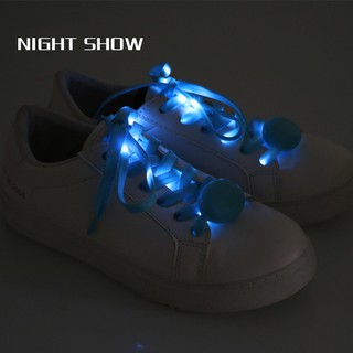 LED Luminous Colorful Lace Nylon Fluorescent Shoe Lace (2)