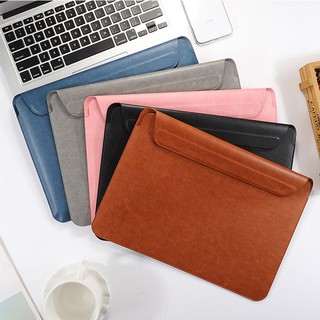 Magnetic Leather Laptop Sleeve Bag Cover Case for Macbook Pro/Air 13" 2018 2019 (6)