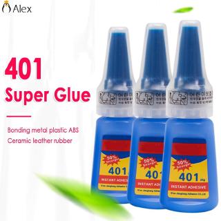 【Alex】 401 Quick Sol Super Glue Ceramic Glass Glue Multifunction Household Tools