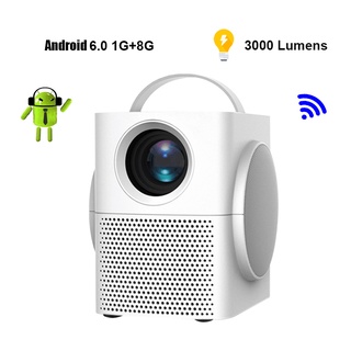 Lcd Projector Android Full HD 1080P Projector Mini Wifi Video Beamer Wireless multi screen Mobile Pr