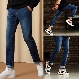 Men's Pants Stretch jeans Korean Fashion Jeans Slim Straight Pants (COD) (1)