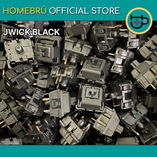 ❈10pcs JWICK Black Mechanical Keyboard Switches | 5-pin