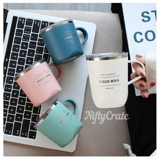 Original Tyeso POLYGON MUG 300ML vacuum insulated mug cup hot and cold double outdoor minimalist cup