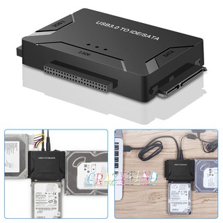 USB 3.0 to IDE SATA Converter External Hard Drive Adapter Kit 2.5" 3.5" Cable