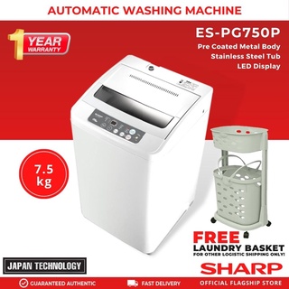 Sharp ES-PG750P 7.5 kg Fully Automatic Washing Machine
