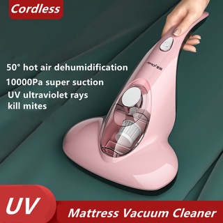 10000Pa Cordless wireless small household home mite-removing mattress vacuum cleaner, UV sterilization, dust-removing mites handheld dust mite floor care vaccum cleaner for home wireless