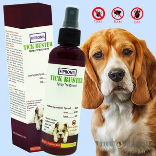 ◕✾⊕Tick Buster Fipronil - Anti-Tick, Flea and Lice Treatment Spray (100ml)
