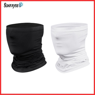 Sunfayss✔Summer Cycling Face Cover Mask Ice Silk Anti UV Scarf Headband Bandana
