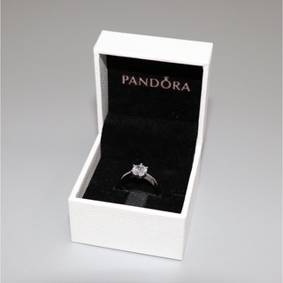 Promise Ring with Box Diamond Ring Pandora Ring with Box Engagement Ring Wedding Ring Adjustable Promise Ring (1)