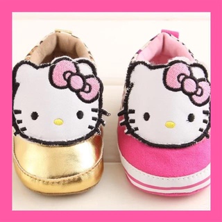 【Available】Baby Corp Girls CAT Slip On Walking Shoes Kids