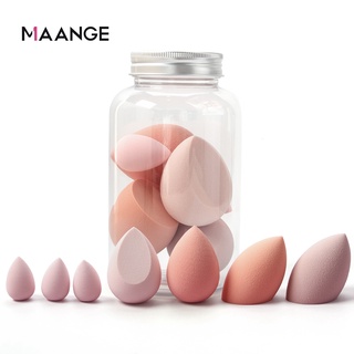 MAANGE Beauty Blender 7Pcs/Bottle Makeup Sponge Set Cosmetic Puff Foundation