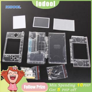 【Ready Stock】Portable Replacement For Nintendo DS Lite Housing Shell Screen Lens Crystal Clear