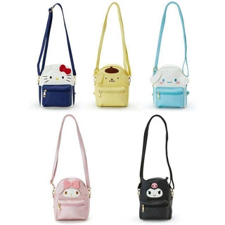 Kuromi My Melody Cinnamoroll PU Leather Shoulder Bag Mini Backpack Crossbody Bag (6)