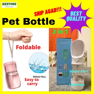 350ml Dog bottles shopee / portable travel bottle / pet water bottle / cat bottle / dog water bottle