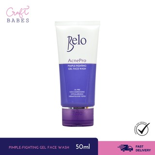 Belo Essentials AcnePro Pimple Fighting Gel Face Wash 50ml - CRAFT BABES
