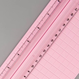 Sliding Mini Portable Paper Cutter with Ruler (5)