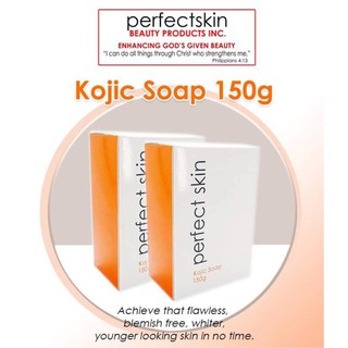 Perfect Skin Kojic soap , Kojic with Gluthathione, Tea Tree oil and collagen soap 150g FDA approved