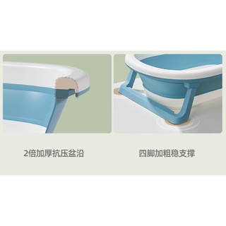 October Jingjing Baby Bathtub Home Sitting Large Size Newborn Children's Products Bath Barrel Foldin