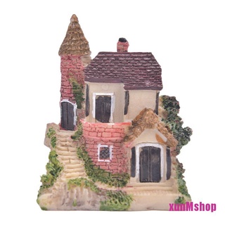 [HXUAN2] Mini Micro Landscape House Resin Crafts Fairy Garden Decoration Home Miniature HOM