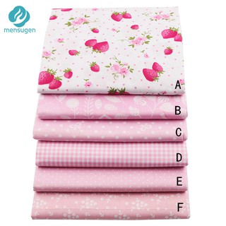 Floral Cotton Fabric,Kain Craft DIY Cloth,Kain Cotton(Pink Series)
