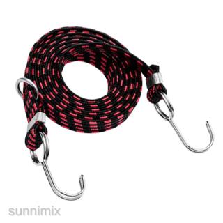 Bike Accessories Durable Hook Tie Bungee Elastic Cord Luggage Strap Rope Elastic Cord Strap Tie