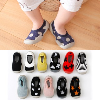 Infant Crawling Shoes Socks Girls Boys Baby Toddler Sneaker Anti-Skid Slip On