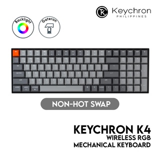 Keychron K4 Mechanical Keyboard (96% Layout, Wired/Bluetooth, RGB, Gateron)