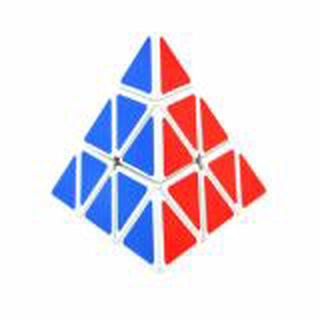 EverSpeed Pyraminx Triangle Pyramid Smooth Magic Rubik's Cube (White) sFvI