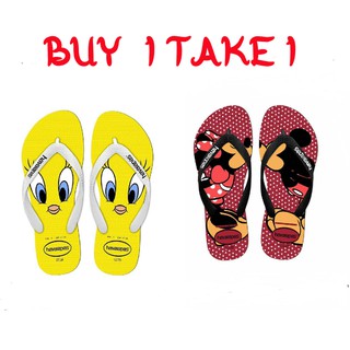 Buy 1 take 1 rubber slipper women size