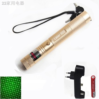 ❃☾【532nm+18650+Charger】532nm 10000m Green Laser Pointers High Power Laser 303 Lazer SD Burning Power