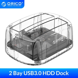 ORICO HDD Docking Station SATA to USB 3.0 Adapter For 2.5" 3.5" HDD SSD External Hard Disk Drive Enclosure Docking Station