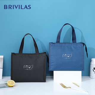 New Lunch Bag Cooler Portable Hand Zip Food Bags Waterproof Picnic Travel Breakfast Bag