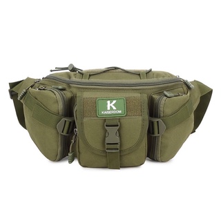kaiserdon men's waist bag sports outdoor camping waist shoulder pack