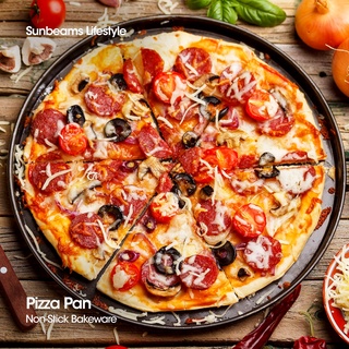 SLIQUE Pizza Pan 33x33x1cm | Oven Safe | Non-Stick | Baking Essentials