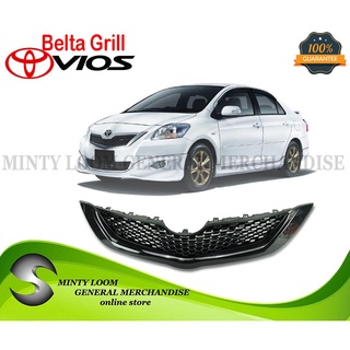 【Ready Stock】✐ↂ┋Belta Grill for Vios 2008-2012 (2nd Generation) -- Front Grill Grille Net For Toyota