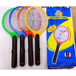 Safety Mesh Electronic Mosquito Killer Fly Swatter （acacia brand）