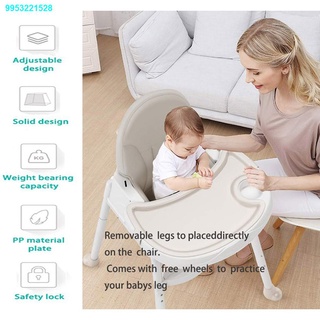 BGFX55.66❂○【COD】Baby High Chair Feeding Chair With Compartment Booster Toddler High ， （1-10 Year Ol (9)
