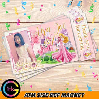 Princess Aurora Photo Ref Magnet souvenir V2 with FREE tag