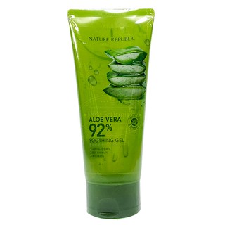 Aloe Vera 92% Soothing Gel 250ml tube