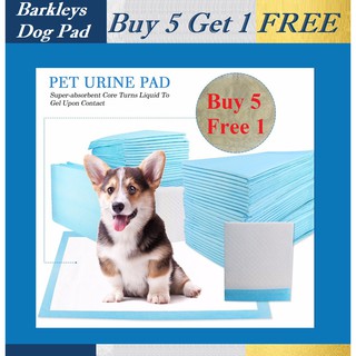 Barkleys Premium Dog Pad (Buy 5 get 1 FREE) Dog Pee Pad Training Pad