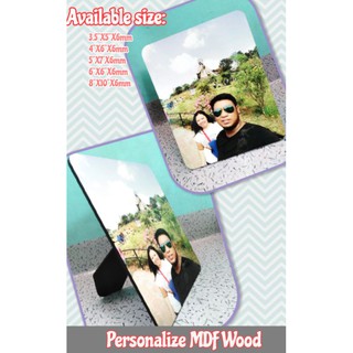 Personalize Wood frame sublimation (6mm thick)