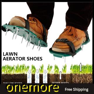 Lawn Aerator Shoes Adjustable Shoulder Straps Aerator Garden Ventilation[ready stock】