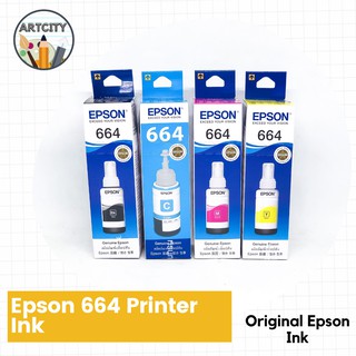 Epson T664 Ink Bottle 70ml [ArtCity]