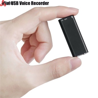 UZI Mini Audio Recorder Voice Listening Device 96 Hours 8GB Bug