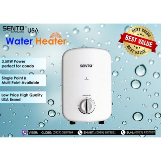 Sento Water Heater Multi Point Instant Electric Water Heater Shower 5.5KW Heater Kitchen