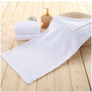 Towel Cannon Cotton Hand Towel White Towel Color Stripe 28cmx52cm 12/pcs