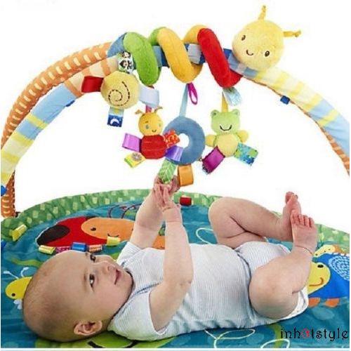 LAL-Baby Kids Pram Stroller Bed Around Spiral Hanging (1)